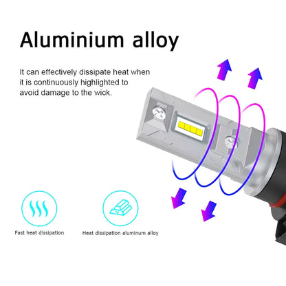aluminum alloy body for efficient heat dissipation drl p13w ps24w psx24w