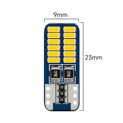Compact T10 Canbus LED Bulbs (Pair)