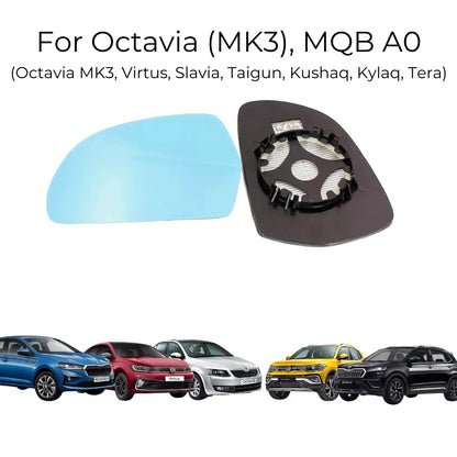 Anti-Glare Rear View Mirror ORVM Wide-Angle Heated Mirror Lens