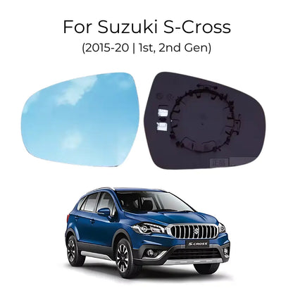 Anti-Glare Rear View Mirror ORVM Wide-Angle Heated Mirror Lens