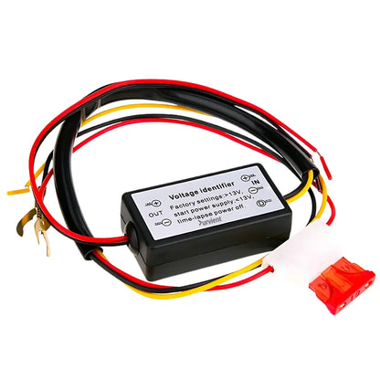 Smart Automatic LED DRL Controller Relay Harness (12V 18W)
