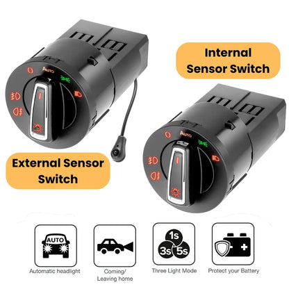 Plug-and-Play Automatic Headlight Switch for VW Polo, Vento & Skoda Rapid