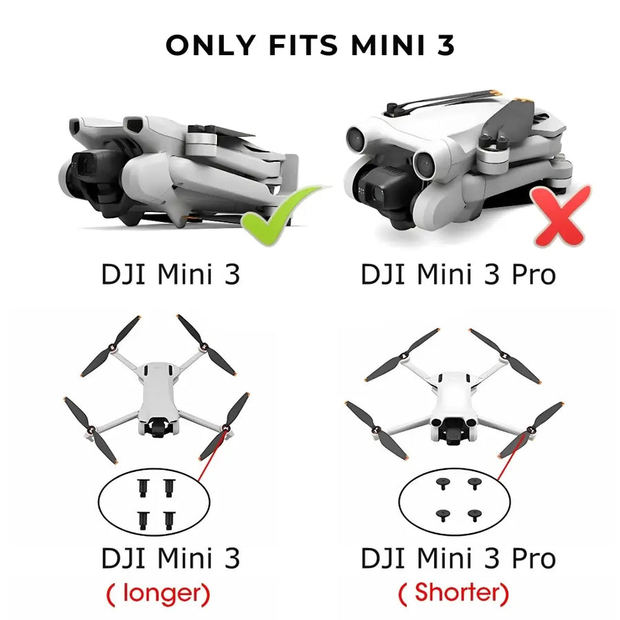 6030F Low-Noise Propeller Blades for DJI Mini 3 & Lito Series