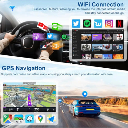 built in wifi and gps receiver enables connectivity in bad network area