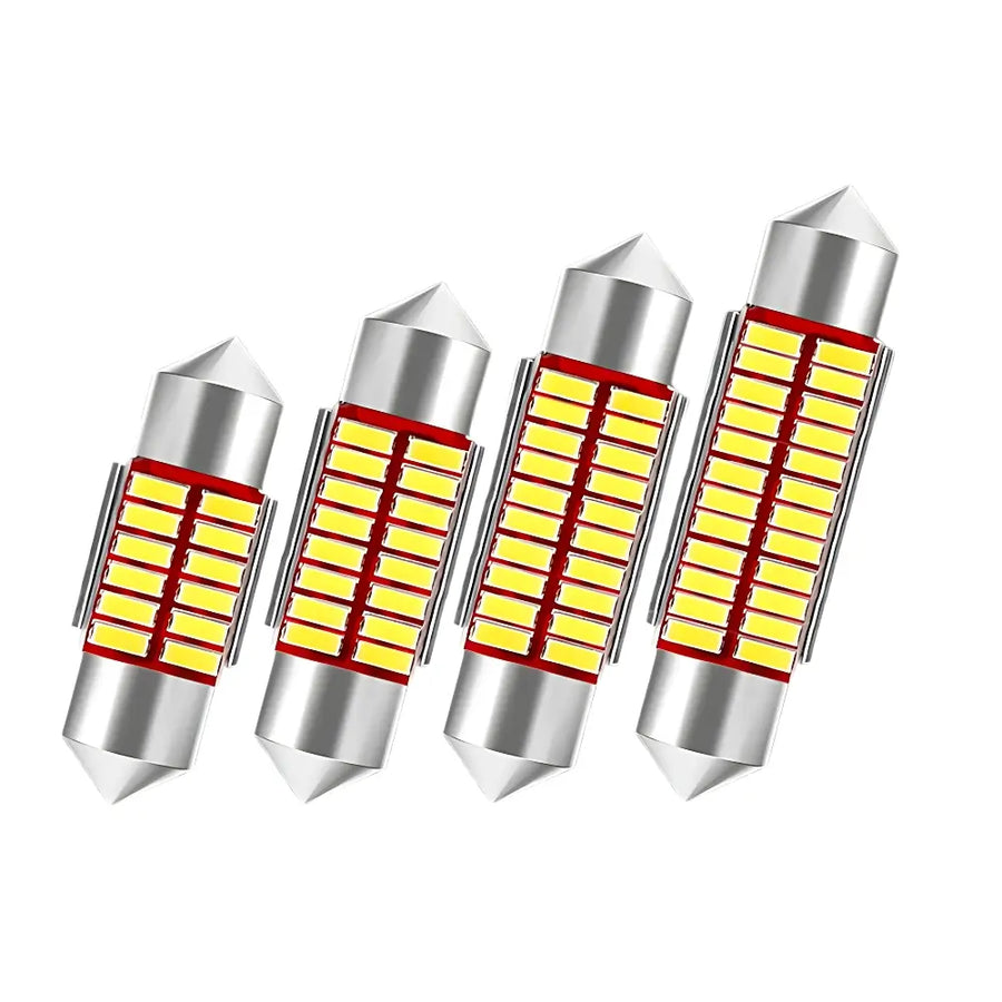 C5W C10W Canbus Festoon LED Bulbs 6000K Cool White for Cabin Dome and License Plate