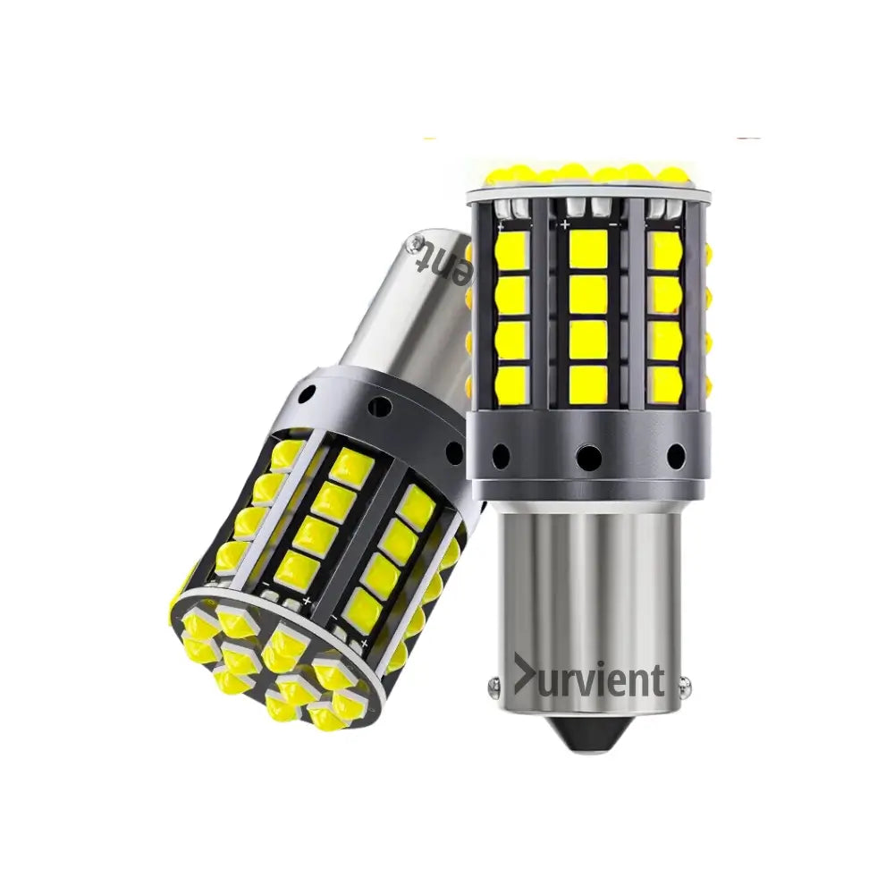 P21W BA15S White LED Bulb for Reverse Backup and Rear Fog Lights