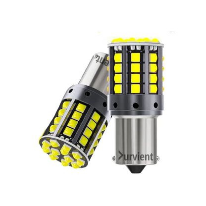 P21W BA15S White LED Bulb for Reverse Backup and Rear Fog Lights