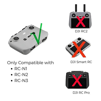 Double Mounting Point Lanyard for DJI RC N1/N2/N3 Remote Controller