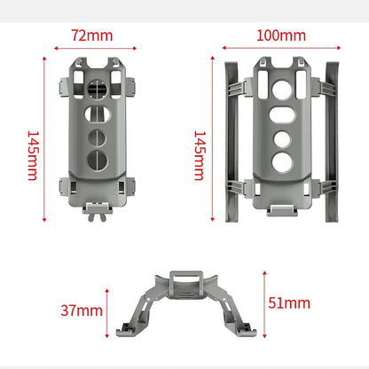 Foldable Landing Gear Leg Extensions for DJI Air 3S & Air 3