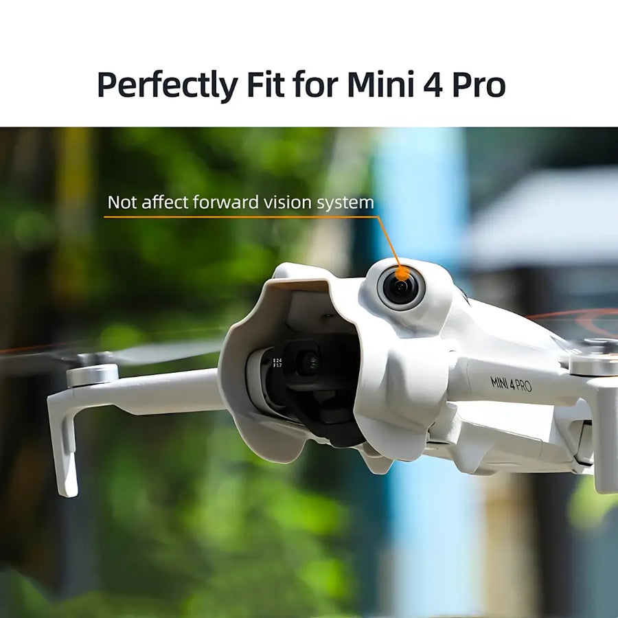 Anti-Glare Lens Hood & Gimbal Cover for DJI Mini 4 Pro