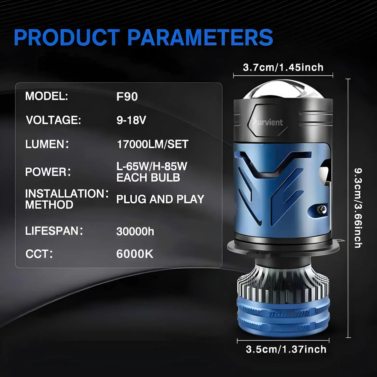 f90 h4 mini projector technical specifications