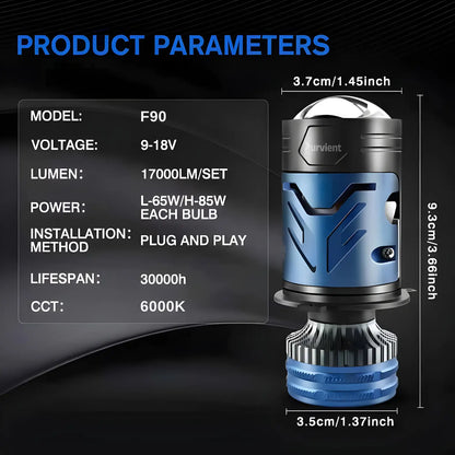 f90 h4 mini projector technical specifications