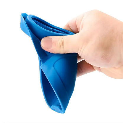 flexible silicone material easy to install and ready to use within minutes