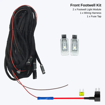 OEM Footwell LED Lighting Kit for Volkswagen and Skoda