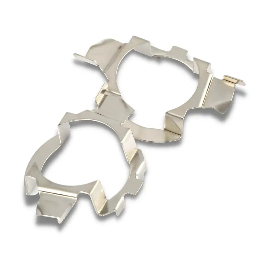 H7 LED Headlight Bulb Retainer Bracket Adapters for VW, Skoda, BMW & Mercedes