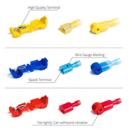 T-Tap Wire Connectors & Quick Splice Electrical Terminals