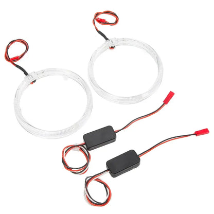80mm Angel Eye DRL Halo Ring with Amber Indicators