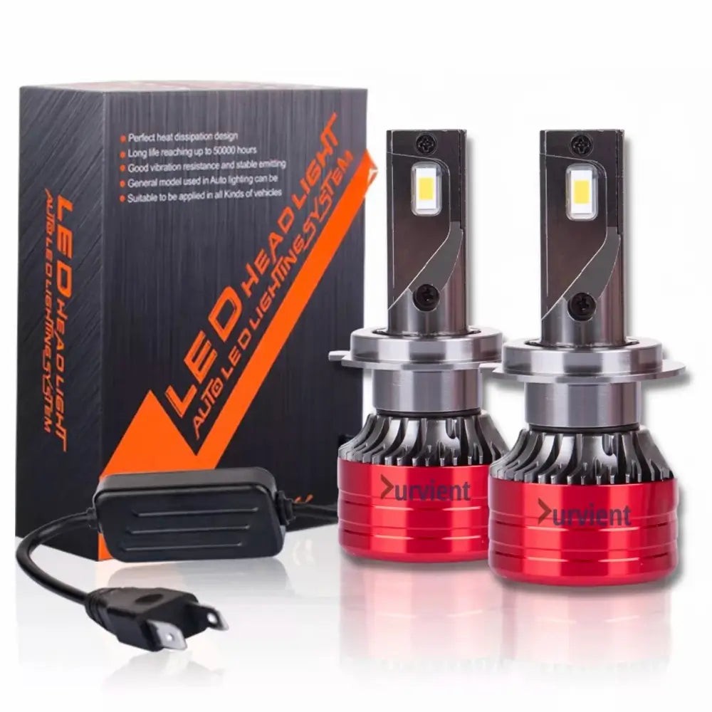 Durvient V13 56 Watt High-Performance LED Headlight and Fog Lamp Bulb Kit