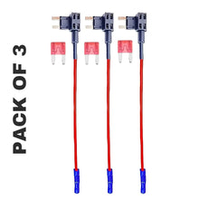 3 x Mini Fuse Tap