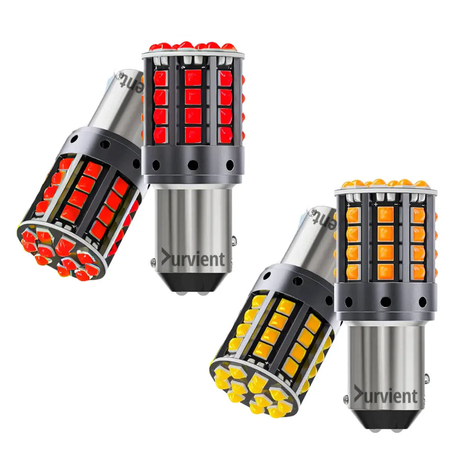 P21/5W BAY15D Dual Intensity LED Bulbs (Pair)