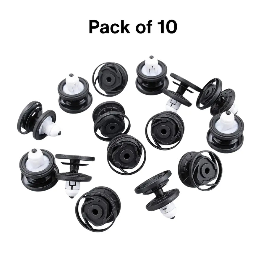 pack of 10 door trim locks for mqb a0 cars part no. 3CN 868 243