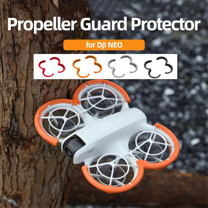 Crash Guard Cage for DJI Neo Propeller Guard - Anti-Collision Ring, TPE Bumper