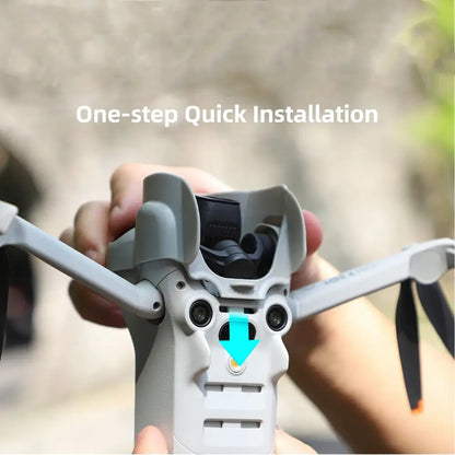 Anti-Glare Lens Hood & Gimbal Cover for DJI Mini 4 Pro