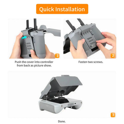 2-in-1 Protective Hard Cover Sunshade for DJI RC 2