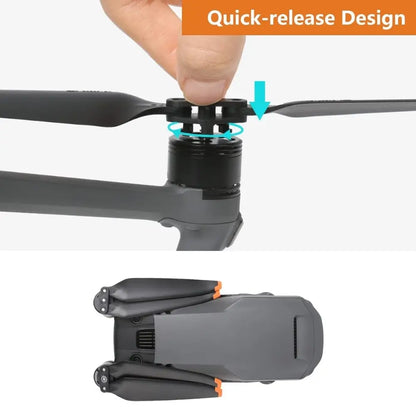 Low-Noise 9453F Polycarbonate Propellers For DJI Mavic 3 Blades (Set of 4)