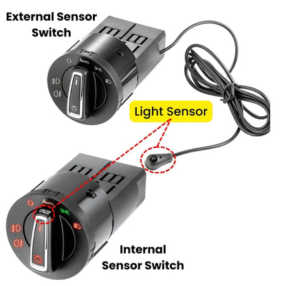 Plug-and-Play Automatic Headlight Switch for VW Polo, Vento & Skoda Rapid