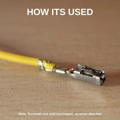 terminal pin part no. 000979009E how to use illustration