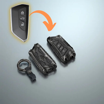 Zinc Alloy Key Fob Cover for Audi, Volkswagen & Skoda