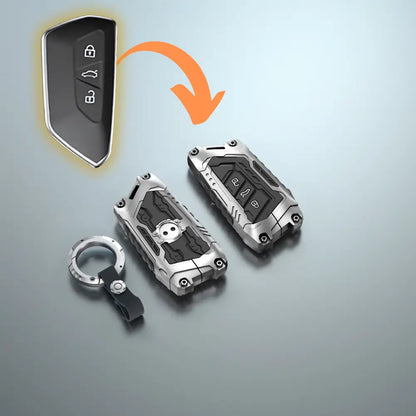 Zinc Alloy Key Fob Cover for Audi, Volkswagen & Skoda