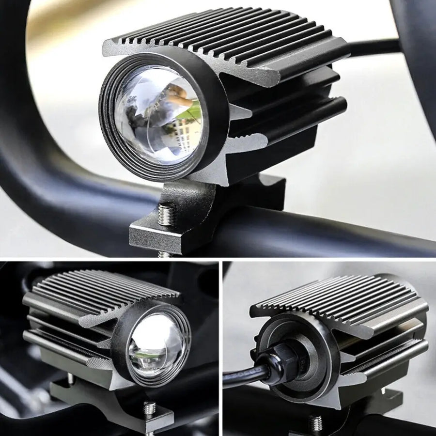 Dual Color LED Auxiliary Spotlight Fog Lights