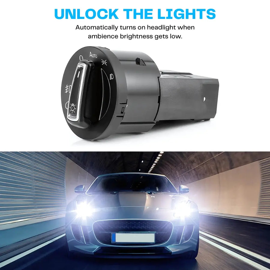 Plug-and-Play Automatic Headlight Switch for VW Polo, Vento & Skoda Rapid