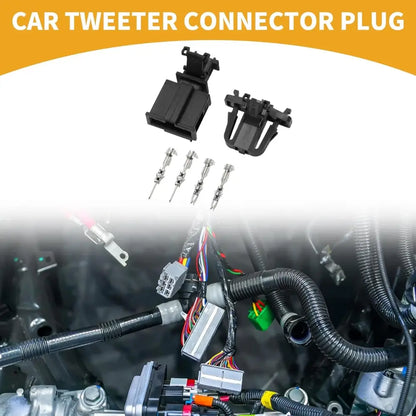Volkswagen and Skoda Door Tweeter and Speaker 2-Pin Plug Connector Harness