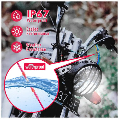 Waterproof Heat Shrink Solder Sleeve Butt Connectors (IP67 Sealed)