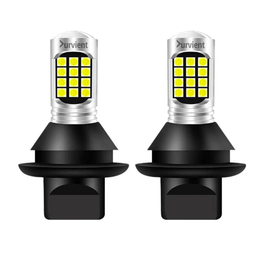 Canbus Error-Free High-Power White LED DRL Bulbs (DRL Only, Pair)