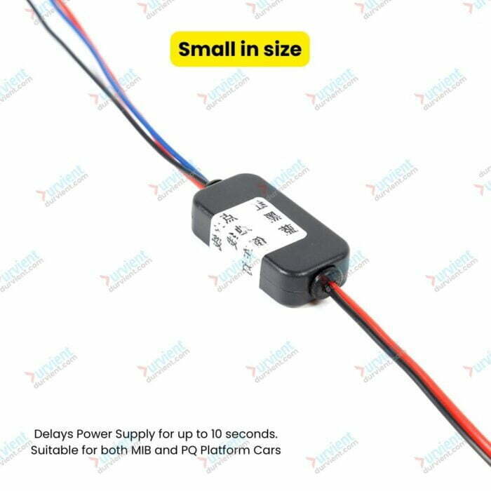 3 Car RCA Delay Timer Relay Filter Wire Cable for volkswagen polo rapid vento ameo passat jetta