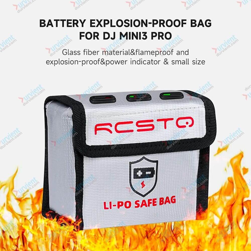 2 RCSTQ Lipo Bag for Mini 3 Pro