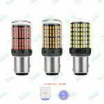 p21/5w bay15d 144led-bay15d p21_5w 1157 bay15d red double buoyant 2 connection led flat pin