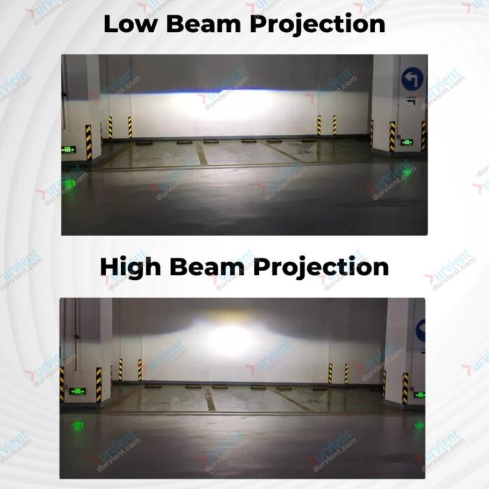 beam projection demonstration