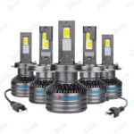 180W High-Powered Car LED Lights with Canbus: Boost your visibility and safety on the road (H4/H7/HB3/HB4)