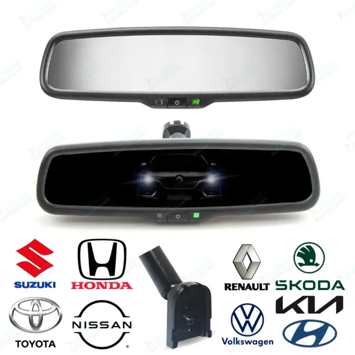 auto dimming irvm internal rear view mirror assembly