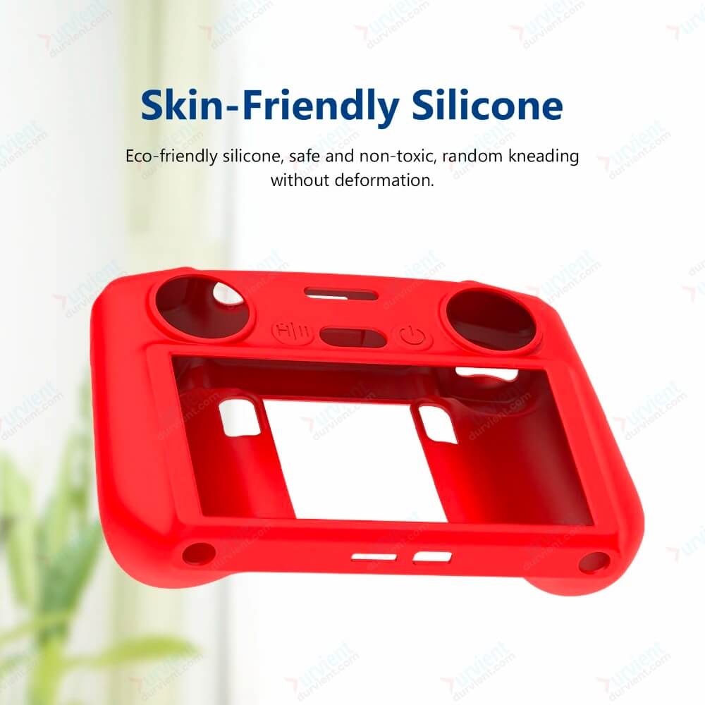YETEETH Silicone Protective Cover for DJI Mini 4 Pro/Air 3 RC 2, Controller  Protective Case Compatible with DJI Mini 4 Pro/Air 3 RC 2 Controller