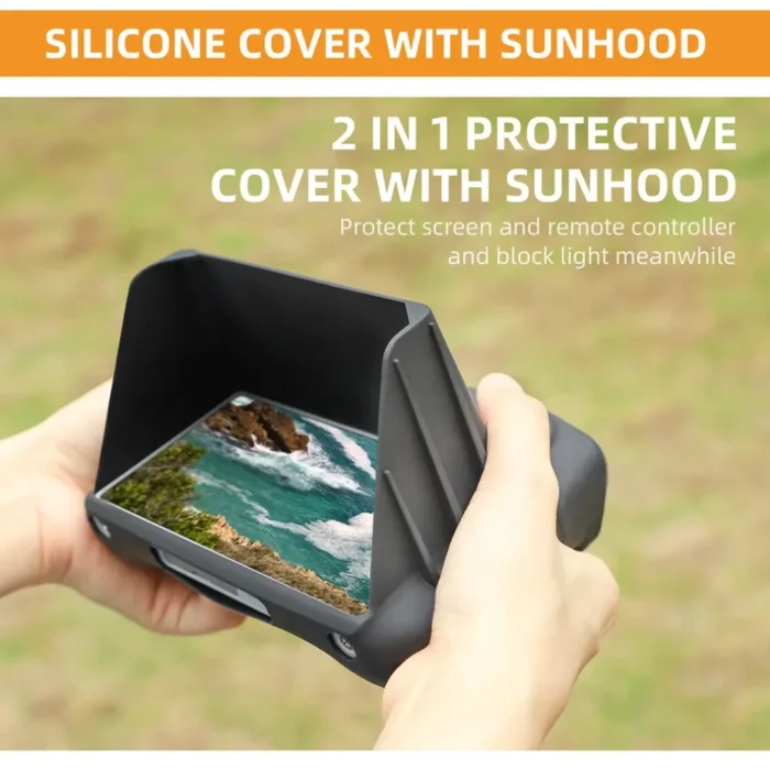 3 rc silicone cover with sun hood for dji mini 3 pro DJI M3P RC Hood Cover