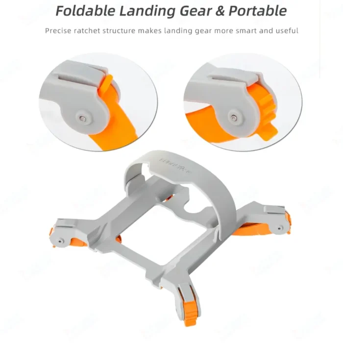 foldable landing gear for dji mini 4 pro