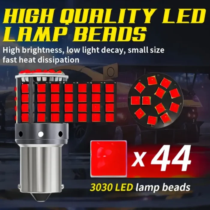 high quality 3030 led beads lamp flat pin p21w