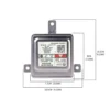 8K0 941 597 E hid ballast dimensions