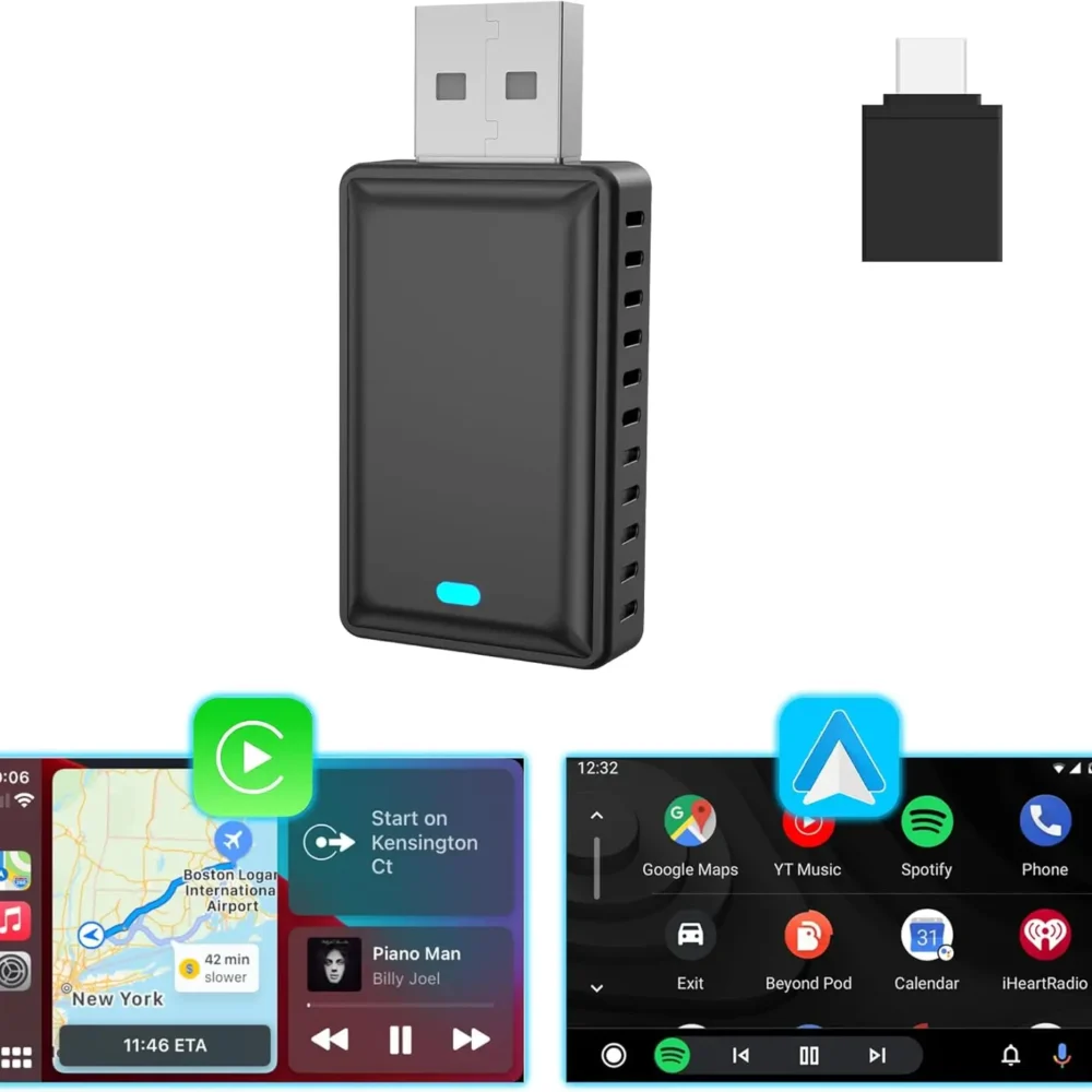 Portal Wireless Android Auto wirelss Carplay USB Dongle